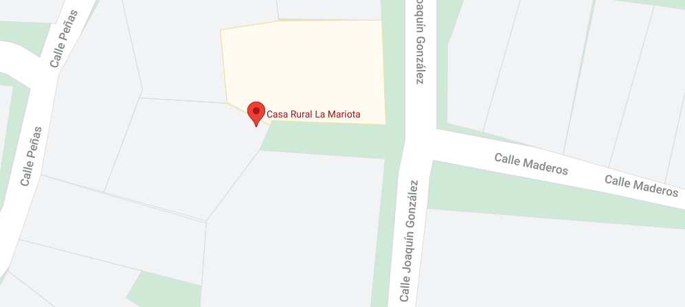 Mapa de la Casa Rural en Aldeadávila